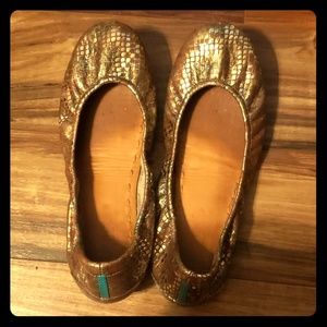 Tieks Wild Copper Size 9